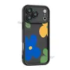 Funda para iPhone 18 Pro inspirada en la dopamina, con bloques de color, floral abstracta, anticaída, funda de silicona suave para Apple 14 Pro, al por mayor