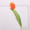 Ramo de tulipanes hidratantes al tacto para decoración de simulación de interiores al por mayor, adornos de flores artificiales de tulipán de goma suave