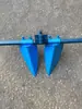 Herramienta de Excavación Micro-Rotocultivadora, Dispositivo Multifuncional Portátil Ajustable para Fertilización de Huertos Pequeños, Excavación de Zanjas, Volteo de Tierra y Formación de Camellones