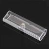 Caja de plástico PVC para gafas, caja de plástico para gafas de lectura, caja de plástico PVC para miopía, caja de gafas transparente creativa, fabricantes al por mayor