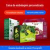 Caixa portátil, caixa de papelão ondulado, caixa de impressão e embalagem de cartão branco, caixa de frutas personalizada, caixa de presente, caixa de presente, caixa vazia, caixa de caroço, feita sob medida