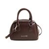 Bolso Pequeño Vintage de Corea del Sur para Mujer 2024 Otoño e Invierno Nuevo Bolso Bowling de Mano de Alta Gama para Viaje Bolso Cruzado