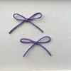 Dulces Accesorios de Lazo Hecho a Mano Color Macarrón Gamuza Funda para Teléfono Móvil Pasador Material Hecho a Mano Joyería DIY Calcetines