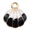 58 Estilos de Pingentes de Estrela-do-Mar, Concha, Búzios, Pérola, Sereia com Gotejamento de Óleo, Acessórios para Pulseira, Colar, Joias DIY