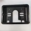 Suporte de Montagem Embutido para Tela de Monitor Encosto de Cabeça Universal Toldo Moldura de Montagem com Clipe Tela de 7 polegadas Plástico