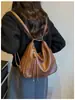 Bolsa Grande Capacidade Transfronteiriça Feminina 2026 Nova de Verão Nicho Ombro Único Transversal Bolsa Bolinho Mochila para o Dia a Dia