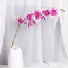 Venta al por mayor de fábrica PU9 simulación de cabeza Phalaenopsis rama única flor falsa decoración de mesa nórdica floral suave arreglo floral de boda