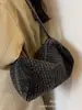 Bolso de mezclilla para mujer de gran capacidad 2023 Nuevo Bolso bandolera de hombro de Moda retro de alta calidad para combinar con todo bolso almohada
