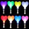 Curto luminoso amor vara cinco-pointed estrela vara cabelo curto vara luminosa brinquedo concerto vara fluorescente vara pode ser anunciado por atacado