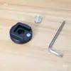 Jaula de Cámara DSLR Micro Expansión Montura de Zapata Fría Tornillo de 1/4 Adaptador de Liberación Rápida para Luz de Relleno Micrófono Base de Zapata Caliente