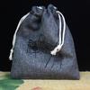 Bolsa de algodón lino para caminar al por mayor, bolsa para joyas, bolsa de almacenamiento, bolsa con cordón, bolsa cultural para juegos, bolsa de cuentas de plato