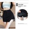 Falda de corte A para mujer, Nuevo estilo de verano, Diseño con cordón, Falda de corte A, Moda japonesa y coreana, Antiexposición, Falda corta que cubre la cadera