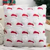 Diretamente do Fabricante, Capas de Almofada de Pelúcia de Natal, Papai Noel, Árvore de Natal, Capas de Almofada para Sofá Quentes e Populares Transfronteiriças