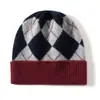 Chapéu de Cashmere para Mulheres, Touca de Tricô, Emagrecimento Facial, Quente, Chapéu de Lã Casual para Outono e Inverno, Chapéu Protetor de Orelhas para Compras, Chapéu de Tricô, Chapéu para Clima Frio