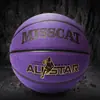 Bola de Basquete Refletiva Luminosa Legal Não. 7 para Adultos e Estudantes, Adequado para Uso Interno e Externo, Resistente ao Desgaste, Alta Elasticidade, Antiderrapante Esportivo Basquete