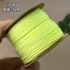 Hilo de algodón de alta calidad suave frotado a mano texto bodhi cuerda para jugar cuerda de mano trenzada hilo para abalorios resistente al desgaste no elástico hilo de borla