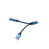 Adaptador de Auriculares Digital DAC Dos en Uno Tipo C para Escuchar Canciones y Hablar Carga de 15W para Apple 15 Huawei 1