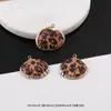 Pendente de Concha Natural com Borda Dourada de Vieiras e Conchas para Brincos Colares DIY Artesanais Joias Pequenos Acessórios