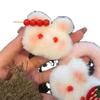 Otoño e Invierno pelo de conejo peludo calabaza de azúcar cuerda para el pelo pin para el pelo niña suave lindo anillo de pelo de fresa accesorios para el pelo de cola de caballo de estudiante