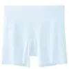 Shorts de Seguridad Antiexposición y Ropa Interior Dos en Uno para Niñas Verano Fino Seda de Hielo Boxer Shorts Shorts para Niñas