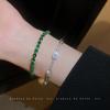 Pulsera Cuadrada de Zirconio Diamante Tendencia Coreana Pulsera Elegante Diseño de Nicho Pulsera Celebridad de Internet Nuevo Llegada Pulsera para Mujer