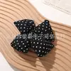 Dulce y Elegante Lunares Relleno de Algodón Lazo DIY Accesorios para el Cabello Pin de Tiburón Ramillete Accesorios para Ropa Accesorios de Joyería