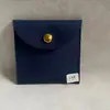 Bolsa de Joias Pu Texturizada Embalagem para Joias Bolsa com Fecho de Botão Pode Ser Impressa com Logo Padrão de Ovelha Bolsa de Embalagem com Fecho de Botão