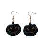 Aretes Creativos Retro de Halloween Araña Calabaza Bruja Acrílicos Personalizados Ataúd Hueco