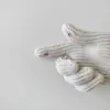 Luvas de Lã Infantil Qiu Nan Outono e Inverno Coreano Ins Nova Cor Pura Quente Luvas de Lã Tricô para Bebê Tendência