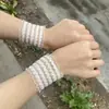 Punhos com acabamento em renda para os pulsos de meninas, protetores de pulso de fada, mangas falsas femininas para cobrir cicatrizes, adequados para filmagens de vídeo, casuais e fofos