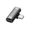 Adaptador adecuado para Xiaomi tipo-c a 3.5mm 2 en 1 Adaptador de auriculares de audio dual tipo-c Letv