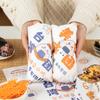 Papel de regalo para bolas de arroz morado, para empaquetar en puestos de desayuno, sándwiches, hamburguesas, sushi japonés, papel con recubrimiento especial a prueba de aceite.