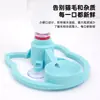 Dispensador de agua para gatos, dispensador automático de agua para mascotas, bebedero no eléctrico para cachorros, dispositivo de bebida con botella de agua mineral para boca no mojada