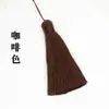 8cm Borla Exquisita con Púas Material Hecho a Mano DIY Púa Colgante Estilo Chino Adornos Colgantes Púa Abierta Bolsita Decorativa Caja de Regalo