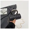 Mini Bolso de Moda de Acrílico para Mujer, Nuevo Elegante Versátil Color Sólido Bolso Caja, Bolso Cruzado Cilíndrico con Cadena