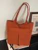 Bolsa de Ombro Feminina Simples Transfronteiriça, Bolsa Versátil de Grande Capacidade para o Dia a Dia, Bolsa Tote Grande para Estudantes