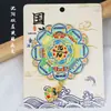 Imanes de Nevera Metálicos de la Ciudad Cultural y Creativa de Jilin, Regalos Turísticos Populares de Changchun, Yanji, Montaña Changbai y Shenyang, Disponibles para Dropshipping
