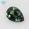 Huagang Gem Em forma de pêra 152 # Espinélio Pedra Nua Diamante Atacado Em forma de gota Artificial Gem Pointed Bottom Anéis DIY