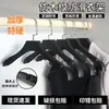 En stock perchero de hombro ancho imitación madera engrosado para mujer plástico antideslizante perchero prevención de marcas esquina del hombro traje tienda de ropa