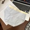 6115 Se enfoca en Promover Estilo Coluli Chica Dulce Salada Ropa Interior de Algodón Puro de Cintura Media con Entrepierna Extendida Calzones Transpirables Probióticos