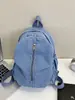 Mochila para Estudiante Universitaria Femenina Modelo Nuevo 2026, Viajes, Exterior, Nicho, Color Sólido, Comercio Exterior, Mochila Retro