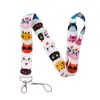 Soporte para Tarjetas con Correa para Teléfono con Temática de Animales para Tarjetas de Autobús, Tarjetas de Estudiante, Identificaciones de Trabajo, Soporte para Tarjetas Multifuncional Protector de Cáscara Dura