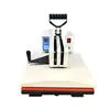 Máquina de Transferência de Calor Banner Equipamento de Hot Fix Strass Máquina de Impressão em Tecidos Estilo Coreano Máquina de Transferência de Calor com Cabeça Oscilante Alta Pressão Transferência