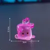 Paisagem em miniatura, criativa e fofa, velas coloridas de Halloween, decorações DIY, acessórios, mini enfeites de mesa