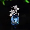 Broche de Cristal Estilo Europeo y Americano, Broche de Flor Incrustada de Diamantes Perla de Agua Dulce, Accesorio para Vestido de Banquete de Lujo Ligero
