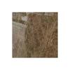 Azulejos de pared para baño interior personalizados Azulejos de piso de mármol marrón claro cristalino Textura completa Azulejos de piso para sala de estar