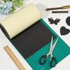 Almohadilla de espuma eva negra de 3 mm de grosor autoadhesiva tamaño A4 absorción de impactos para muebles aislamiento acústico pasta silenciosa junta de espuma