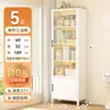 Estantería de Acero para Uso Doméstico Estantería para Niños Gabinete de Almacenamiento para Sala de Estar con Puerta Gabinete de Almacenamiento de Pie a Prueba de Polvo Vitrina de Hierro Forjado