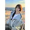 Diseño Americano 2025 Otoño e Invierno Sudadera con Capucha Suelta de Terciopelo para Mujer, Chaqueta Cardigan Versátil de Moda con Cremallera Tendencia