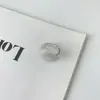 Anillo Esférico de Malla para Viento Frío Anillo Abierto Hueco de Malla para Dedos Femeninos Anillo de Dedo de Moda Cyber Celebridad Tendencia